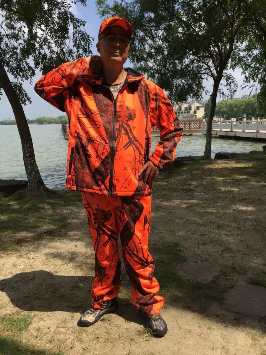 Куртка-софтшелл для охоты с бионическим камуфляжем, ветровка для активного отдыха, мужская хлопковая куртка для...