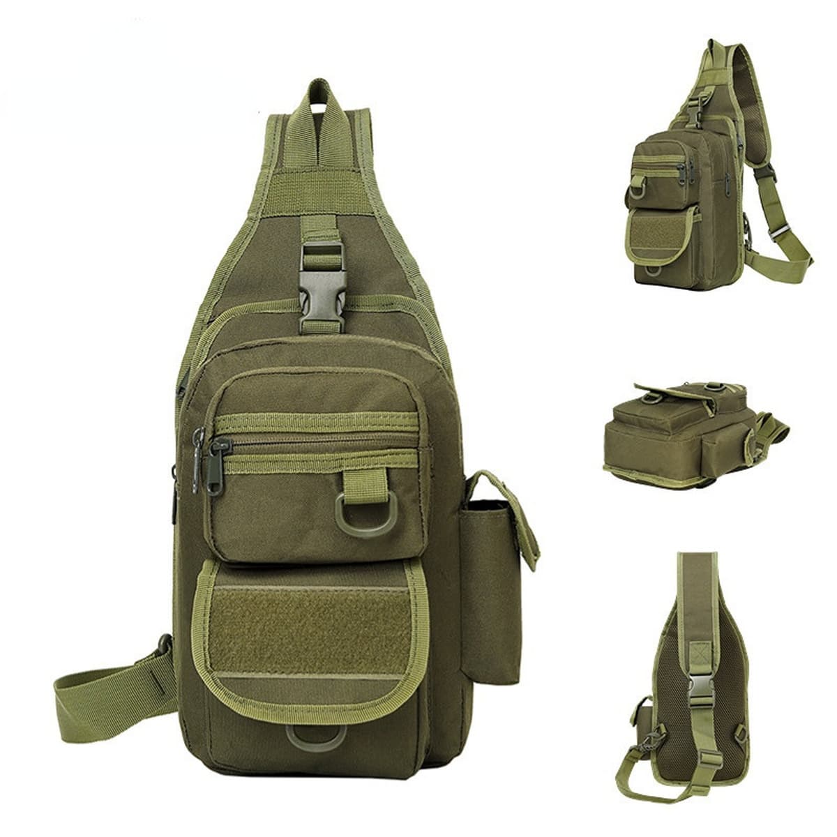 Трансграничная сумка через плечо для охоты и рыбалки Amazon, мужская сумка через плечо, скрытая сумка для пистолета с...