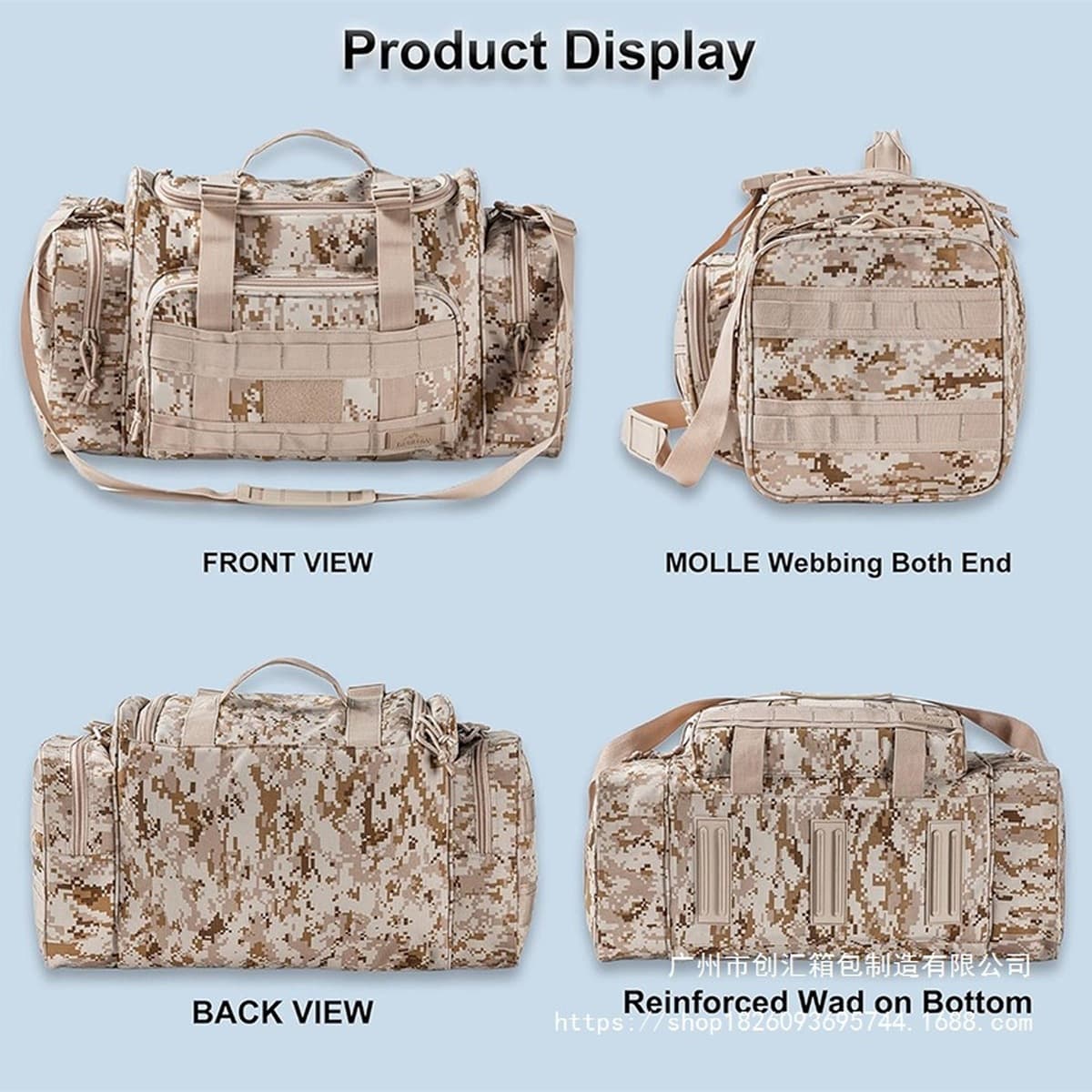 Тактическая спортивная сумка для спортзала, путешествий, пешего туризма, спортивная сумка для охоты, рыбалки, цифровая...