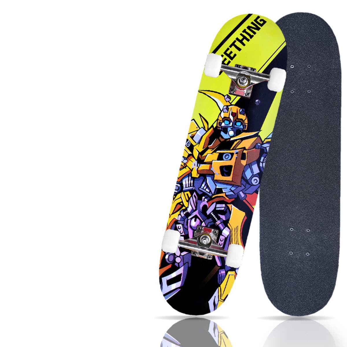 Профессиональный четырехколесный скейтборд для начинающих, длинная доска, двойная деформированная Кленовая доска, взрослые...