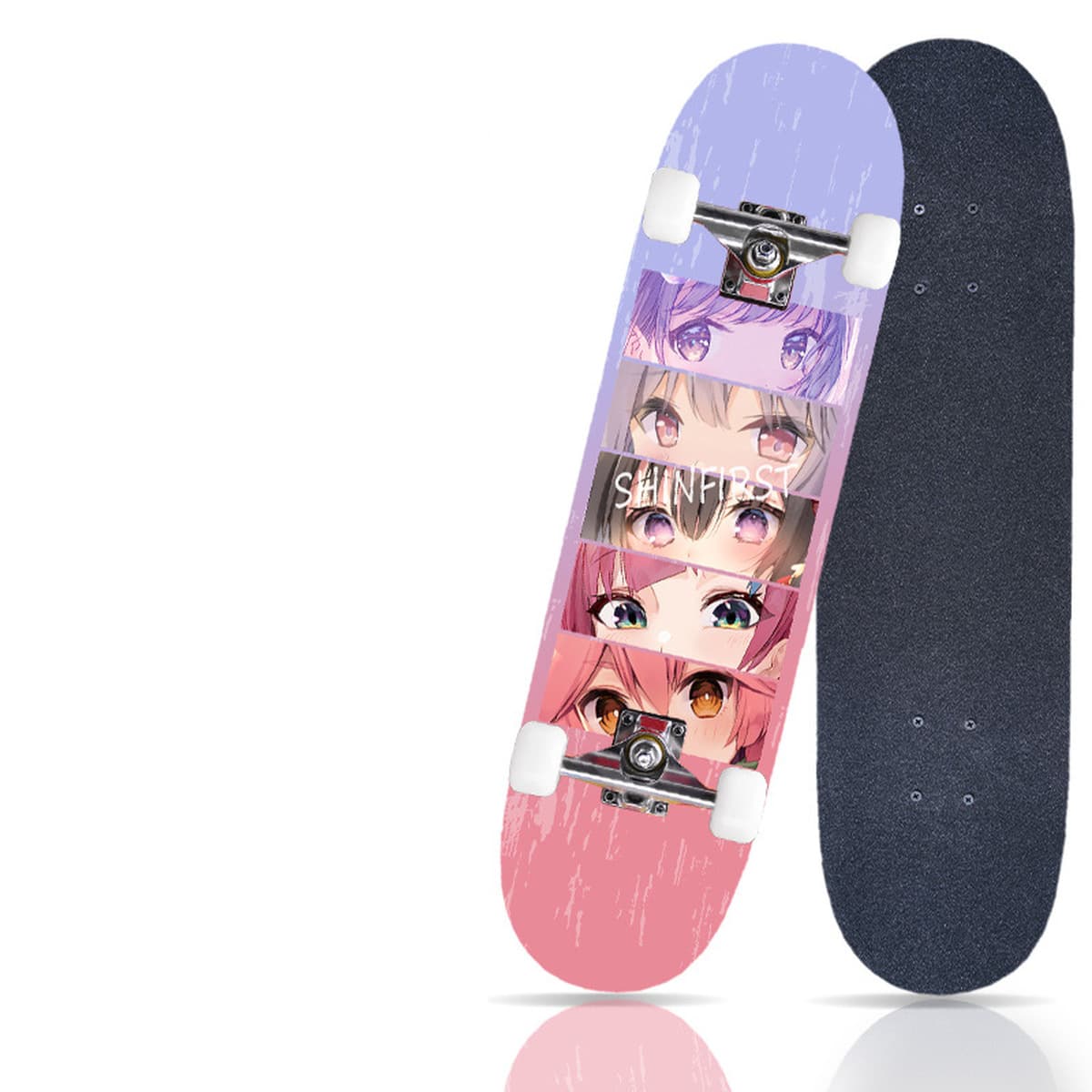 Профессиональный четырехколесный скейтборд для начинающих, длинная доска, двойная деформированная Кленовая доска, взрослые...