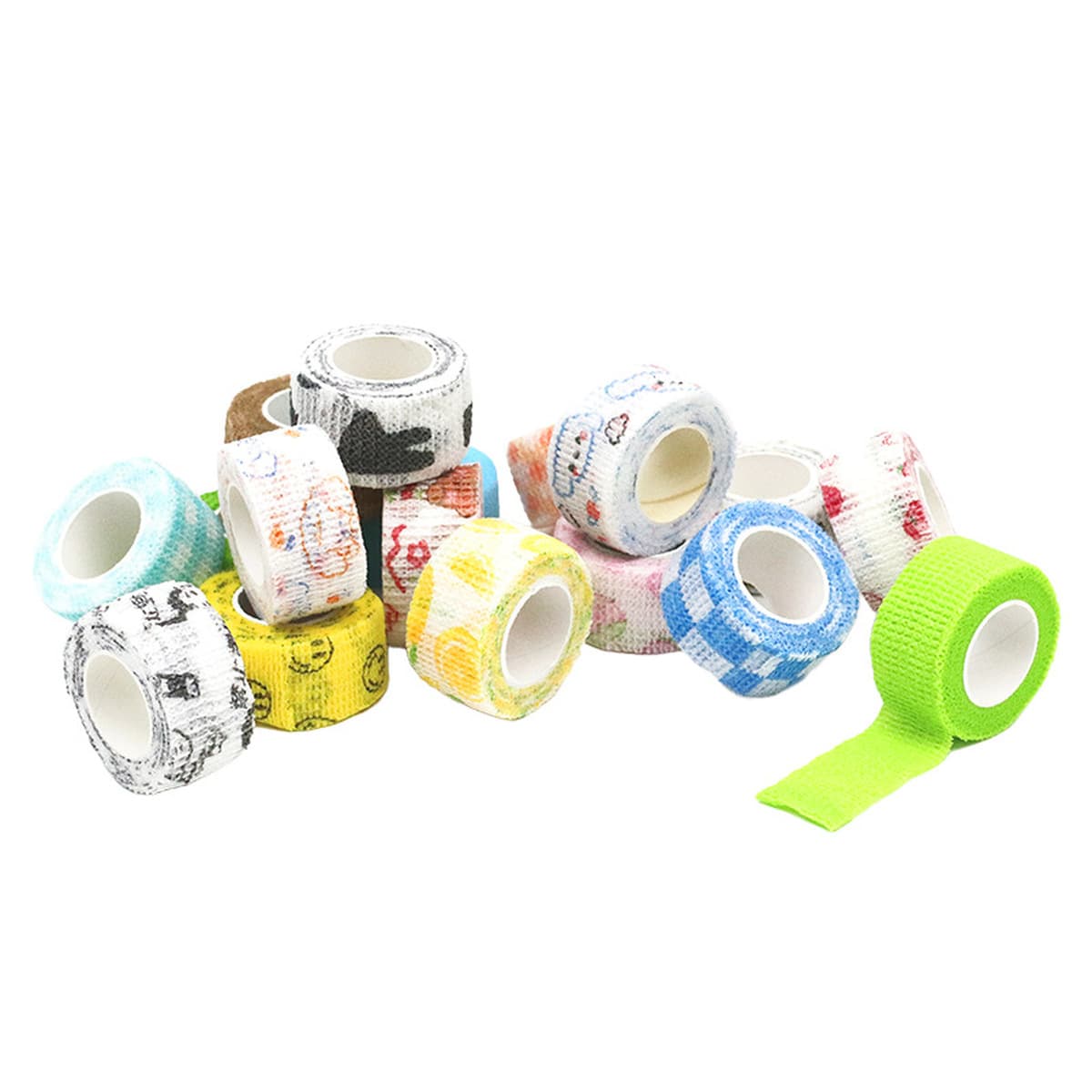 Нетканая студенческая лента для защиты пальцев повязка эластичная самоклеящаяся спортивная защитная повязка эластичная...