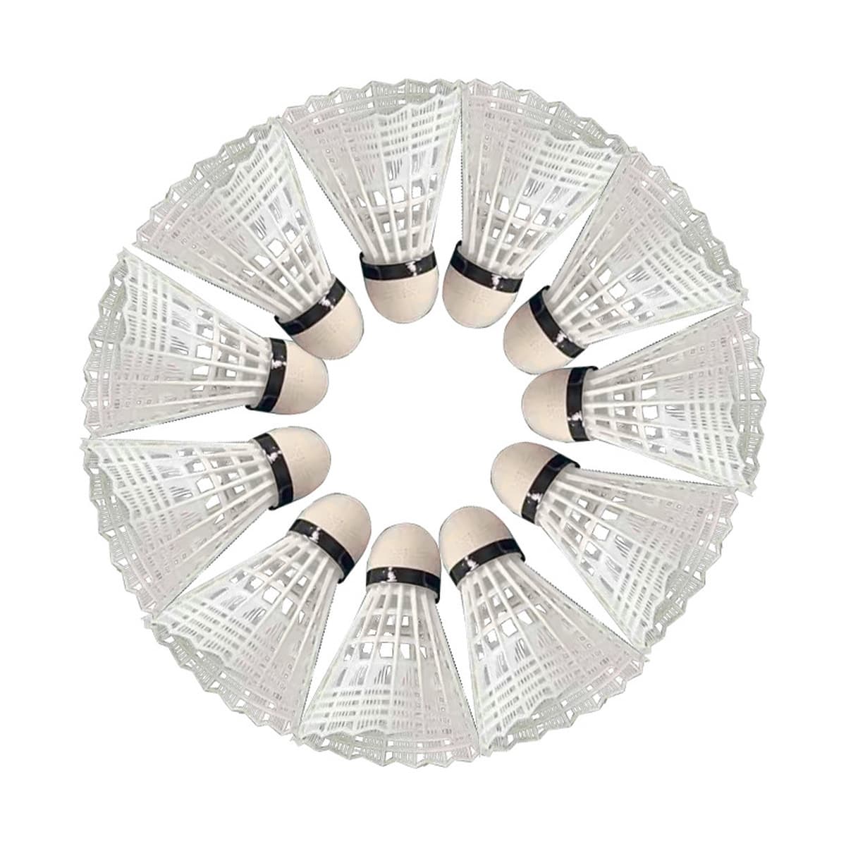 Небрендированные профессиональные долговечные мячи для бадминтона, 12 штук, из гусиного пера, для соревнований; 6 штук, из...