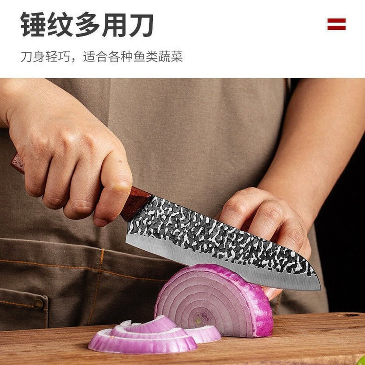 Кованый острый кухонный нож, нож для нарезки шеф-повара, кухонный нож, нож для измельчения костей, бытовой нож из...