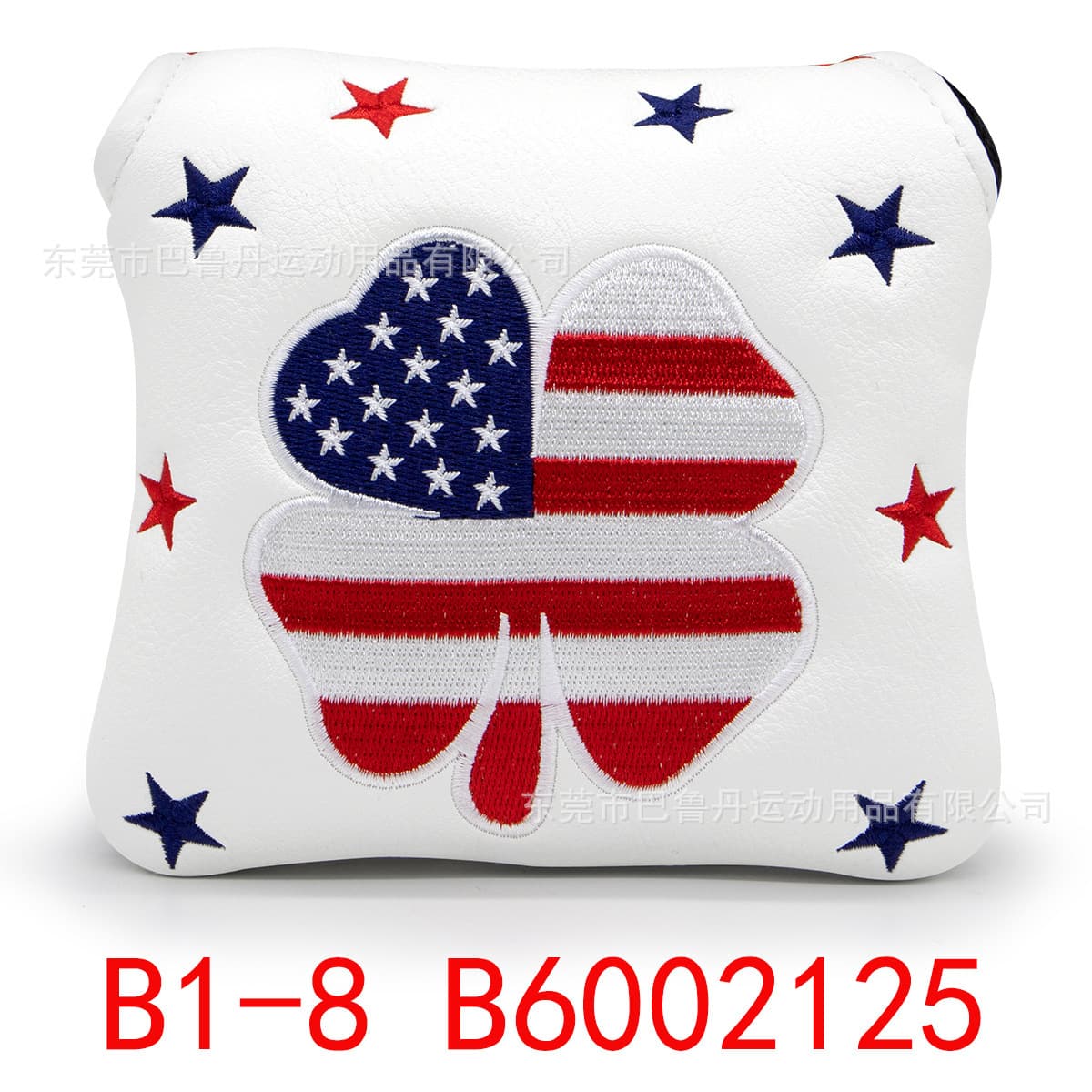 Оптовые чехлы для клюшек для гольфа в наличии, защитные чехлы для головок клюшек, квадратные чехлы для паттеров, чехлы для...