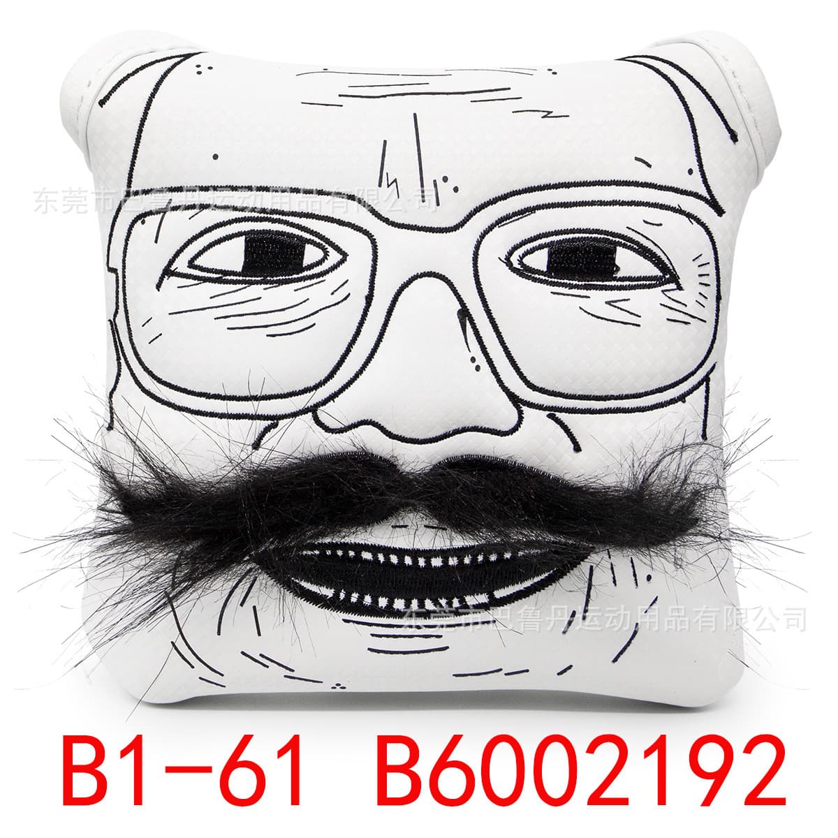 Оптовые чехлы для клюшек для гольфа в наличии, защитные чехлы для головок клюшек, квадратные чехлы для паттеров, чехлы для...