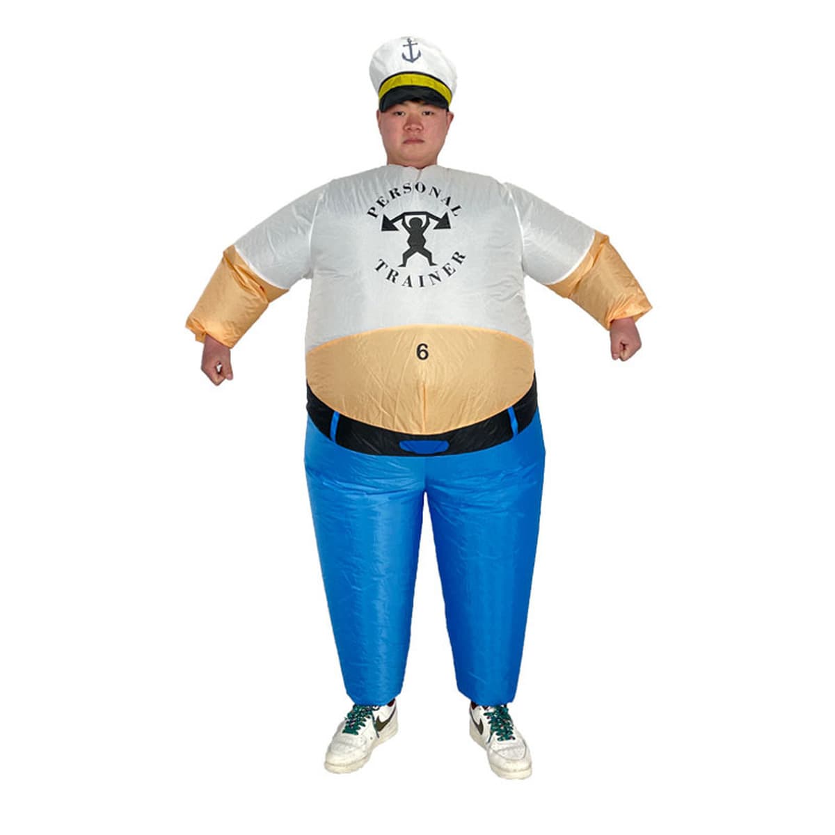 Надувной костюм для выступлений на мероприятиях в стиле регби, реквизит для создания атмосферы на Чемпионате мира по...