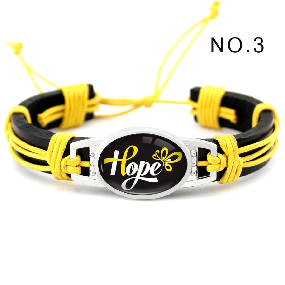 Breast Cancer bracelet Лента кожаный браслет для борьбы с вирусом ВИЧ тканый кожаный браслет