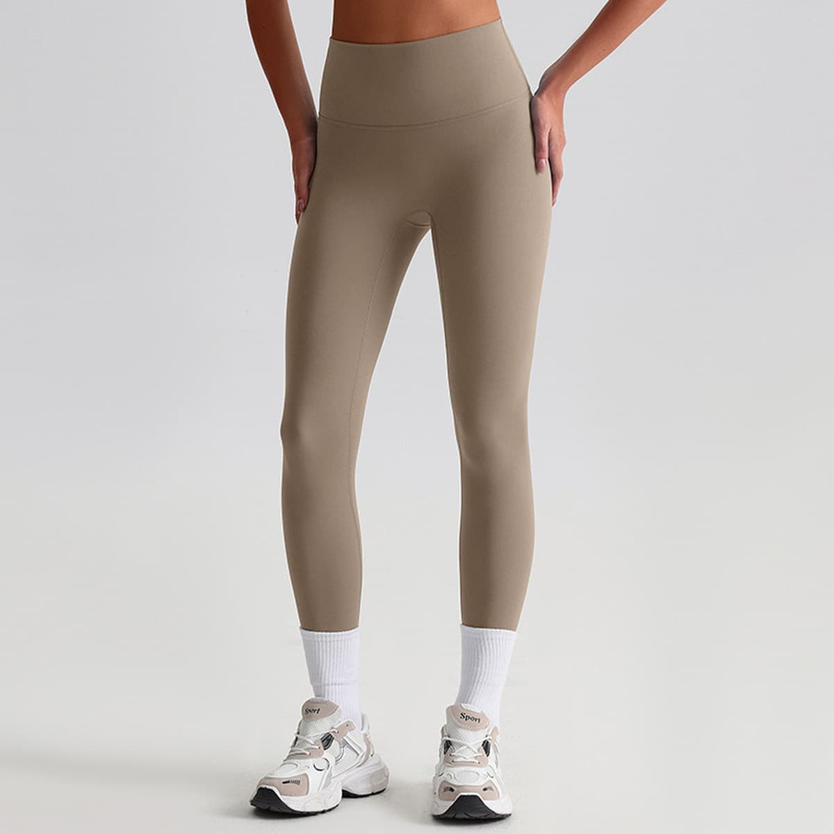 Трансграничные европейские и американские голые штаны для йоги женские без смущения