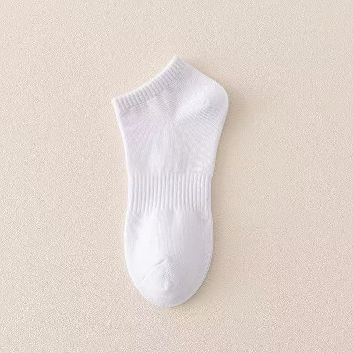 Мужские носки до середины икры, мужские носки с высокой талией, осенние черно-белые спортивные носки из чесаного хлопка,...