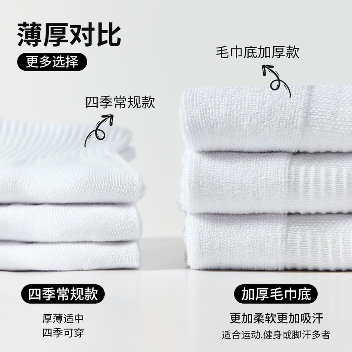 Белые носки для мужчин, осенние и зимние носки средней длины для женщин, спортивные носки из чистого хлопка, впитывающие...