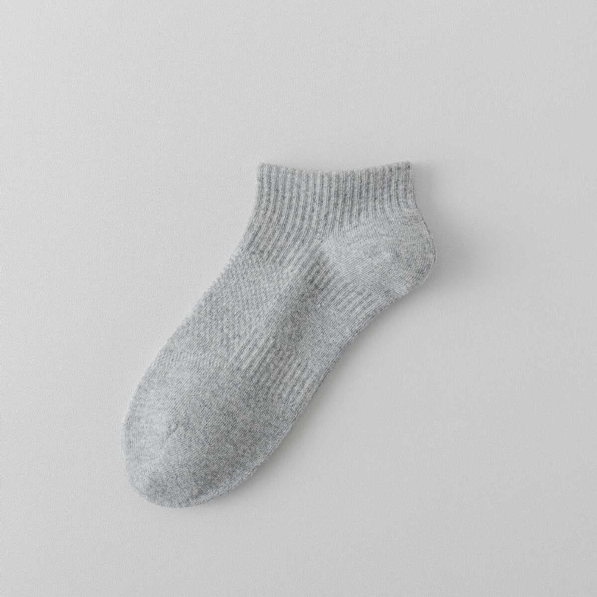 Белые носки для мужчин, осенние и зимние носки средней длины для женщин, спортивные носки из чистого хлопка, впитывающие...