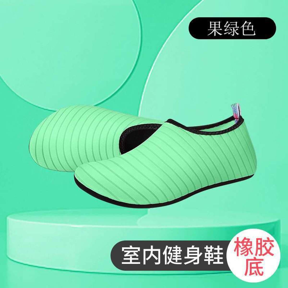 Женская обувь для фитнеса в помещении, легкая, нескользящая, на мягкой подошве, домашняя обувь для йоги для прыжков,...