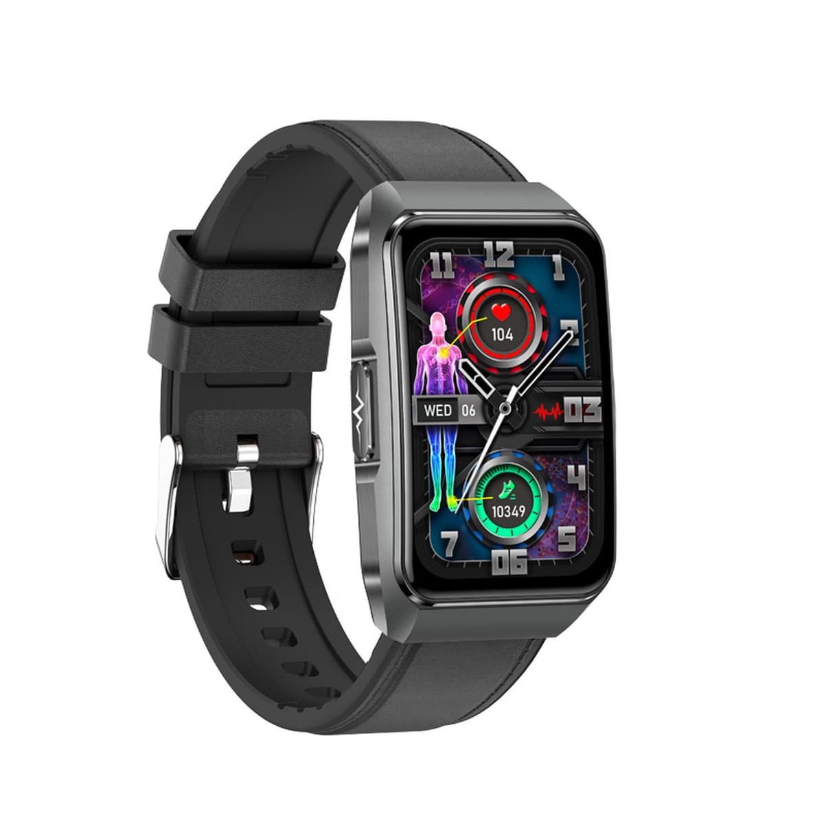 Новый ET650 неинвазивный гликемический вызов bluetooth смарт-часы для мониторинга здоровья ЭКЦ для измерения температуры...