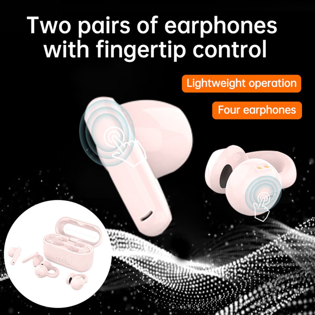 Новые беспроводные наушники, трансграничная электронная коммерция, цифровые продукты, спортивные зажимы для ушей TWS, одна...