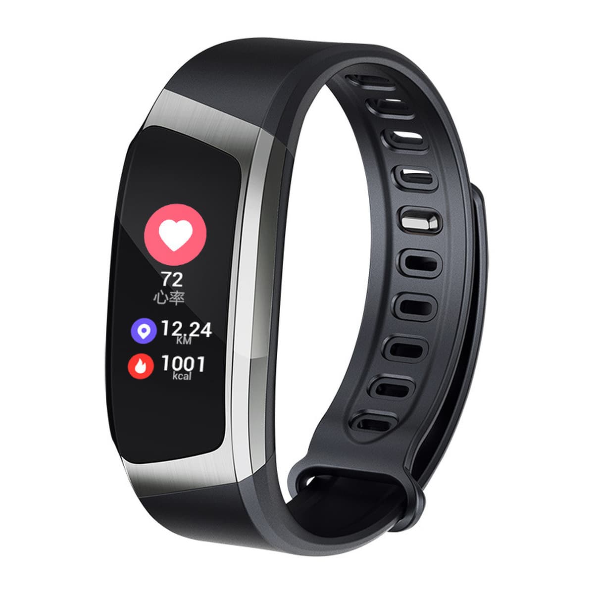 Фабричная частная модель умный Браслет Тест сердечного ритма тест артериального давления спортивный браслет цветной экран...