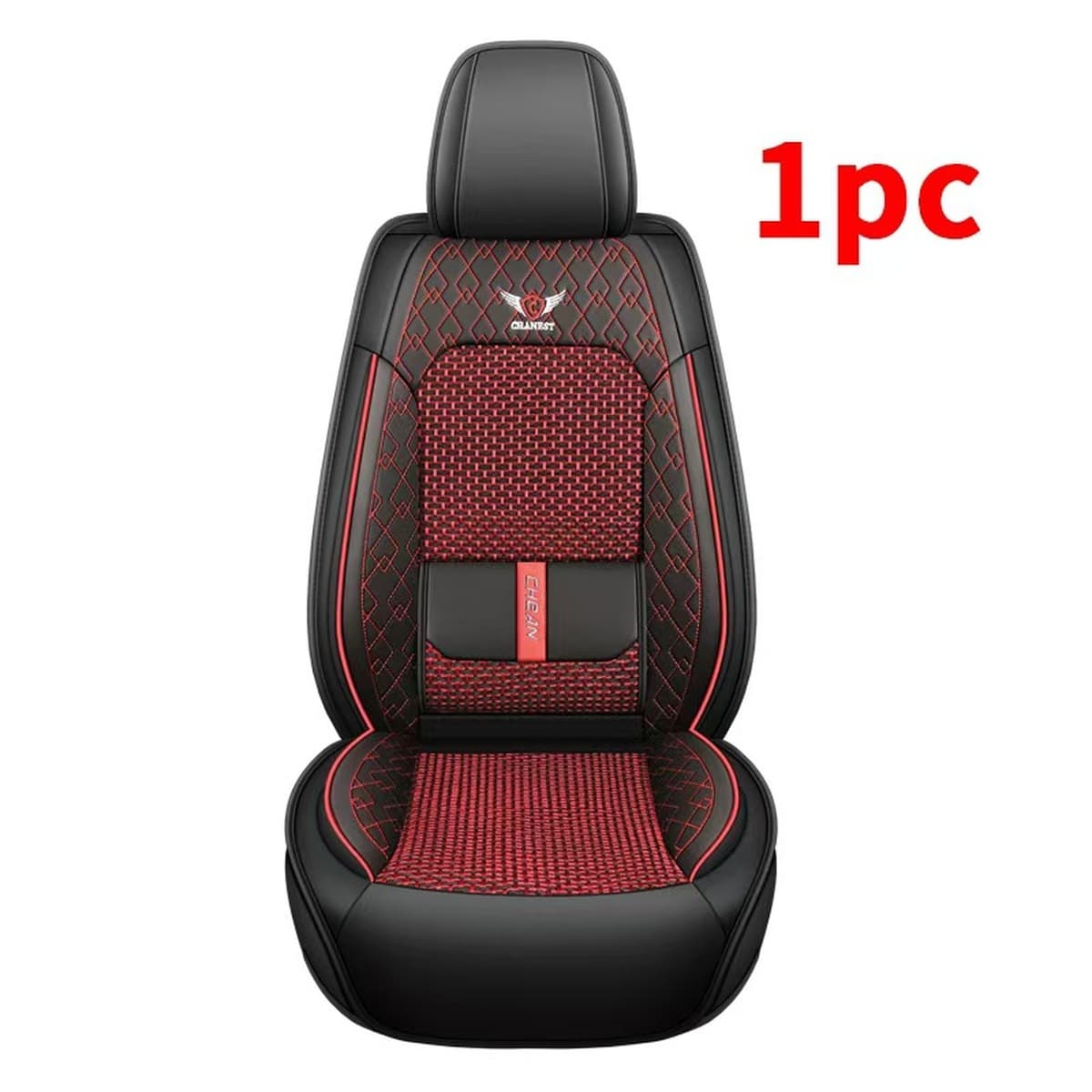 Новая модная подушка для автомобильного сиденья из ледяного шелка, всесезонный универсальный кожаный чехол на сиденье,...