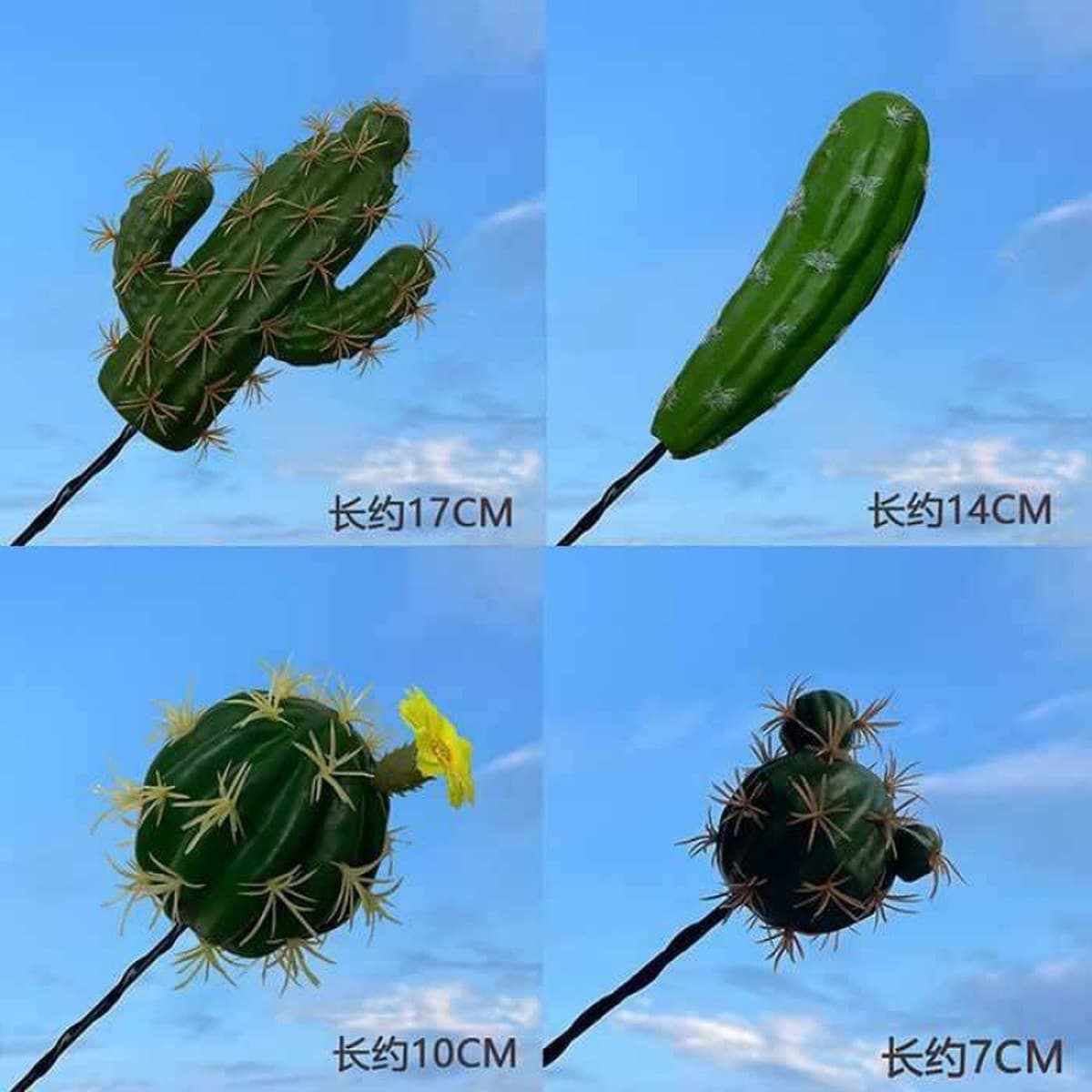 Декоративная внешняя антенна для автомобиля: милый мультяшный фигурка-кактус в стиле фуди для модификации крыши автомобиля