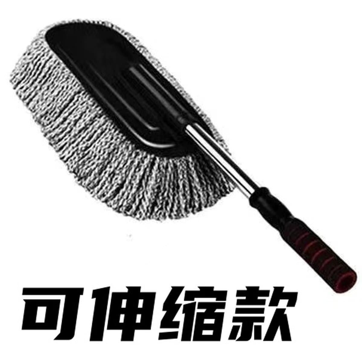 Выдвижная Швабра для удаления пыли для автомойки Чистка автомобиля артефакт автомобиль мягкий мех инструменты для автомойки...