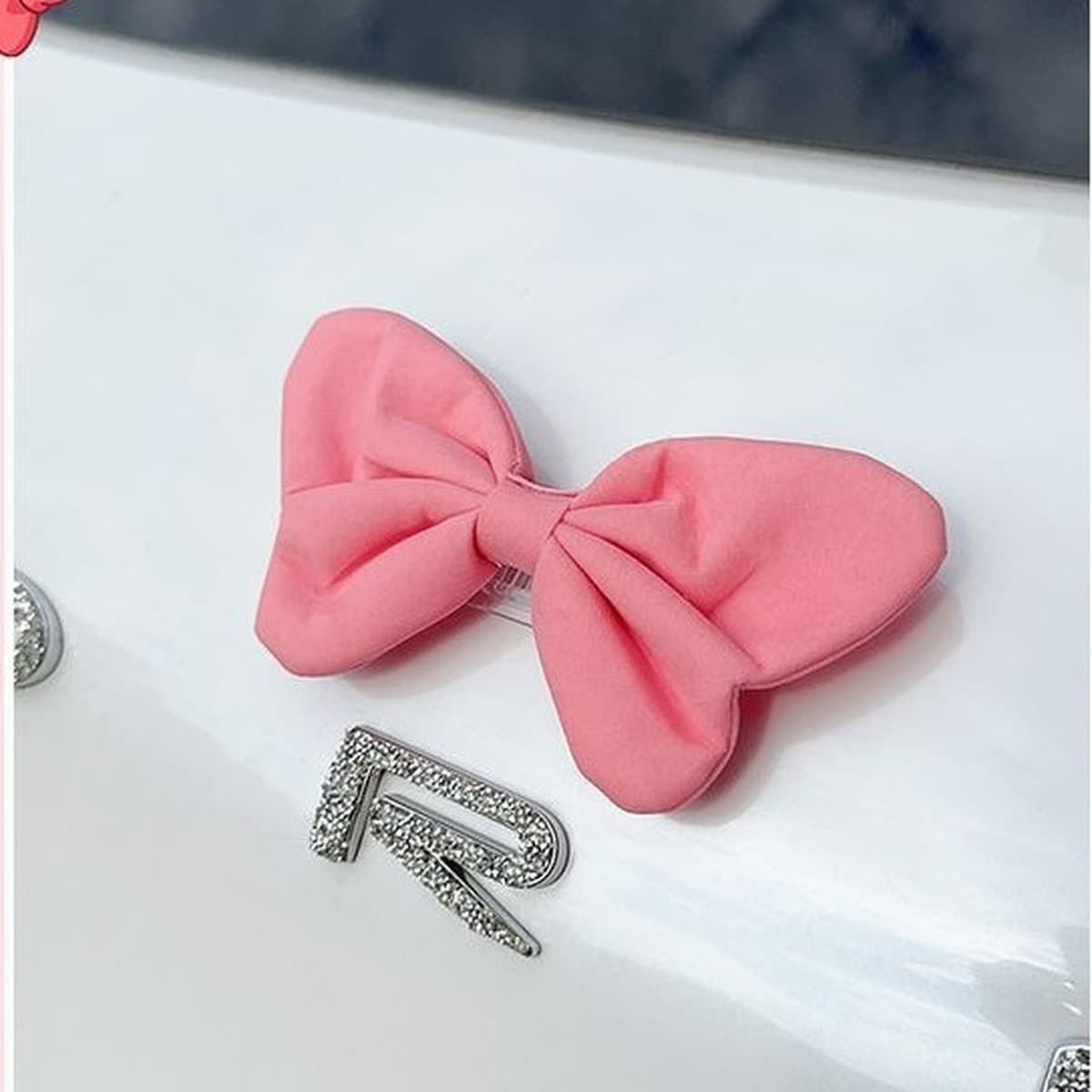 Лук автомобиля хвост подвеска автомобиль внешний багажник хвост кукла мотоцикл кукла украшение автомобиля