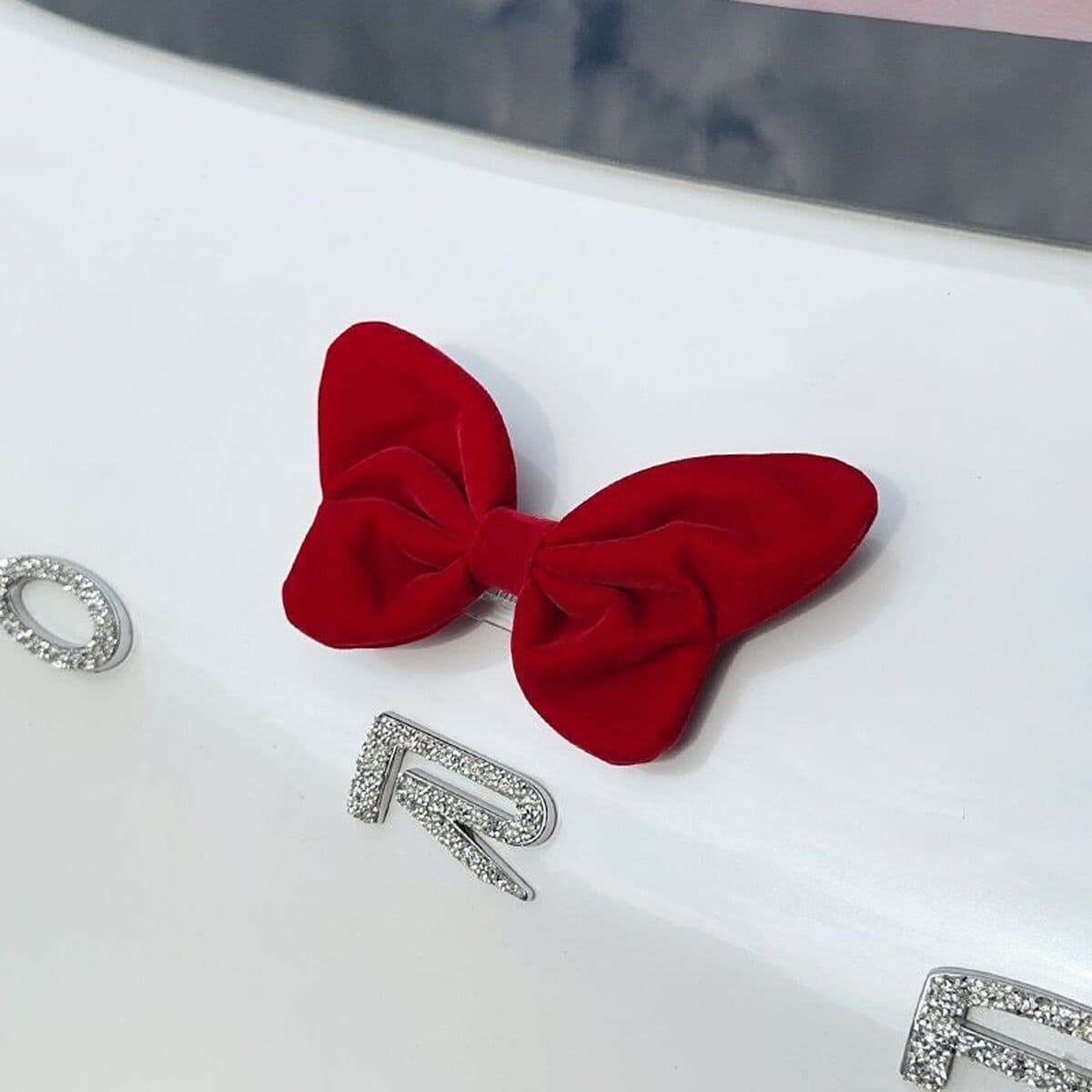 Лук автомобиля хвост подвеска автомобиль внешний багажник хвост кукла мотоцикл кукла украшение автомобиля