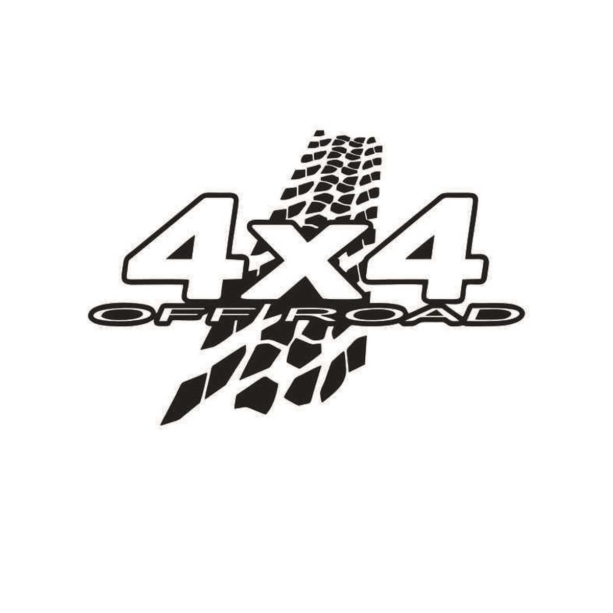 D-889 Новый продукт 4x4 полноприводный внедорожный автомобиль Светоотражающая наклейка на автомобиль украшение мотоцикла...