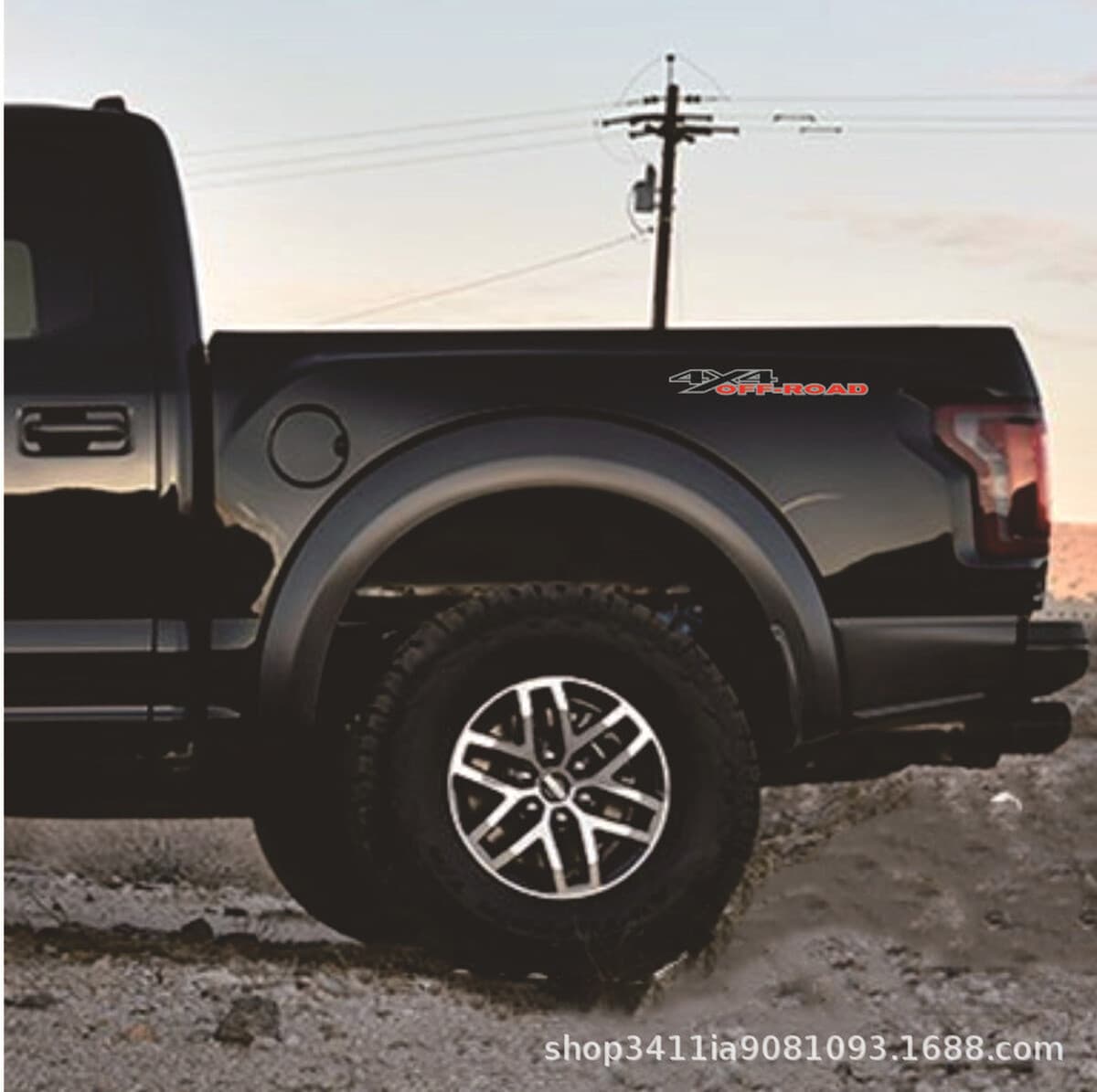 Персонализированные наклейки на полный привод автомобиля, модифицированные логотипы автомобилей 4x4, наклейки на кузов,...