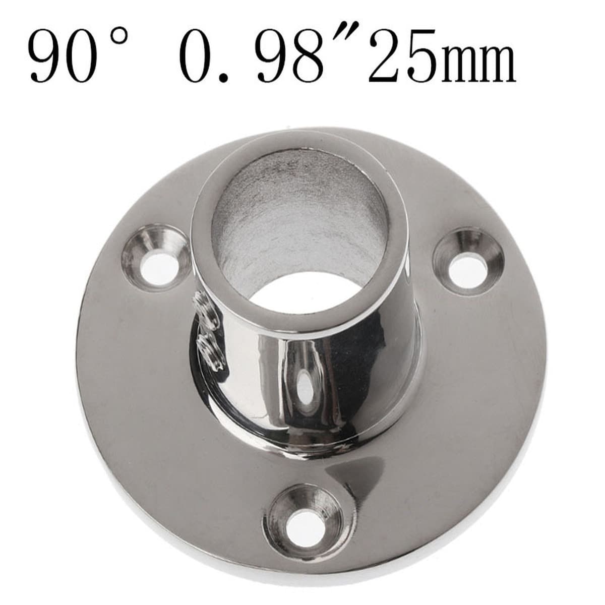 Судовое оборудование из нержавеющей стали перила 90 градусов круглый трубный седло 0,98 "25 мм нержавеющая сталь морские...