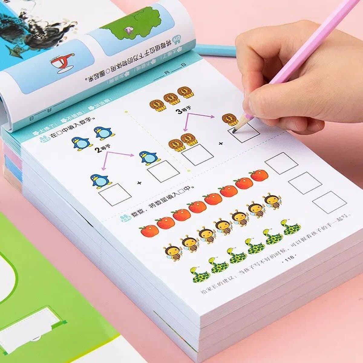 Детский тренинг по развитию мышления всего мозга 365 вопросов книга-головоломка детская концентрация обучение раннее...