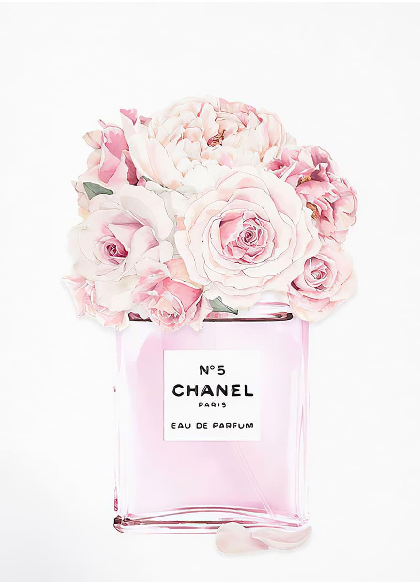 Внешняя торговля модное искусство картина флакон духов печать плакат цветок спальня книга обувь девушка украшение комнаты...