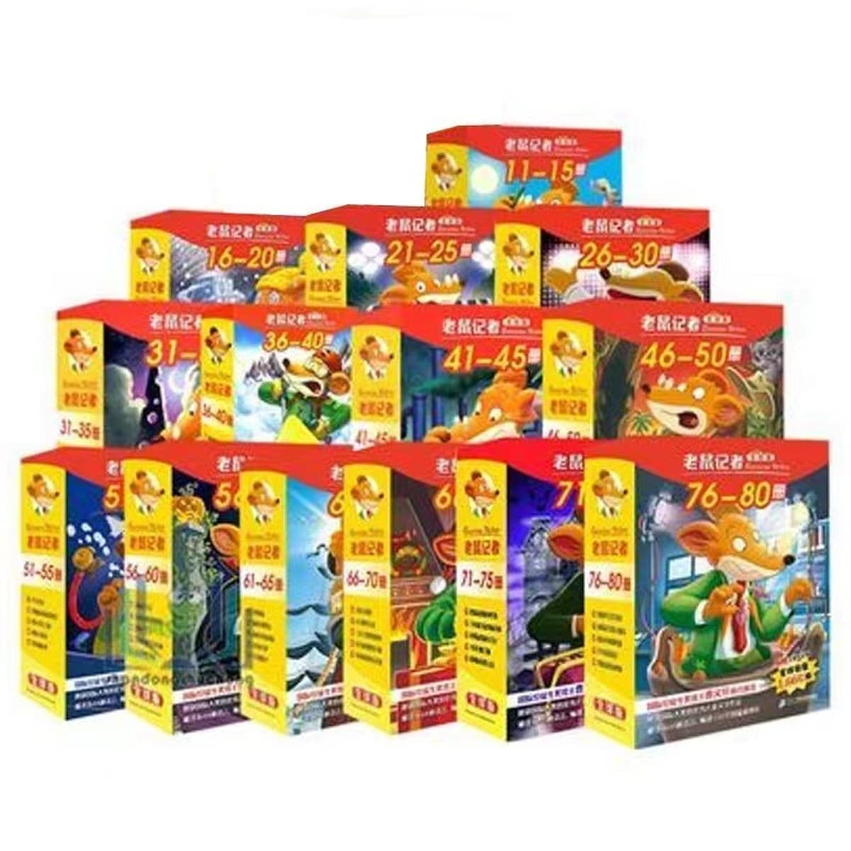 Полный набор из 85 томов китайской версии романа без Zhuyin Детские комиксы