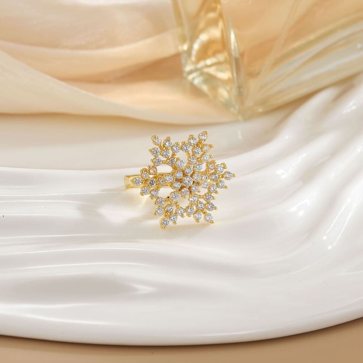 Вращающееся кольцо в европейском и американском стиле для женщин с микроинкрустацией цирконом, элегантное и изысканное,...