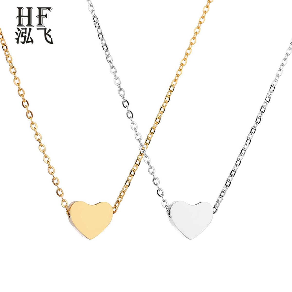 Простой DIY надпись любовь ожерелье для девочек нишевые высокого уровня титановые стальные цепочки ключицы для подруги...