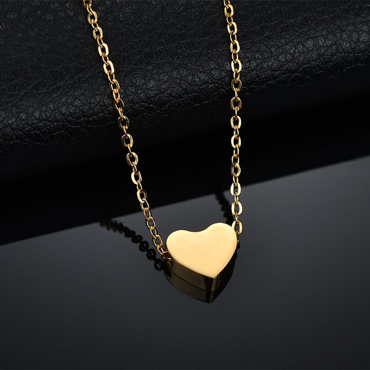 Простой DIY надпись любовь ожерелье для девочек нишевые высокого уровня титановые стальные цепочки ключицы для подруги...