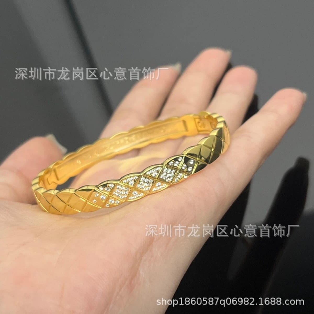 Seiko High Edition маленький ароматный бриллиант браслет 18k розовое золото с бриллиантами широкая пара в клетку coco...