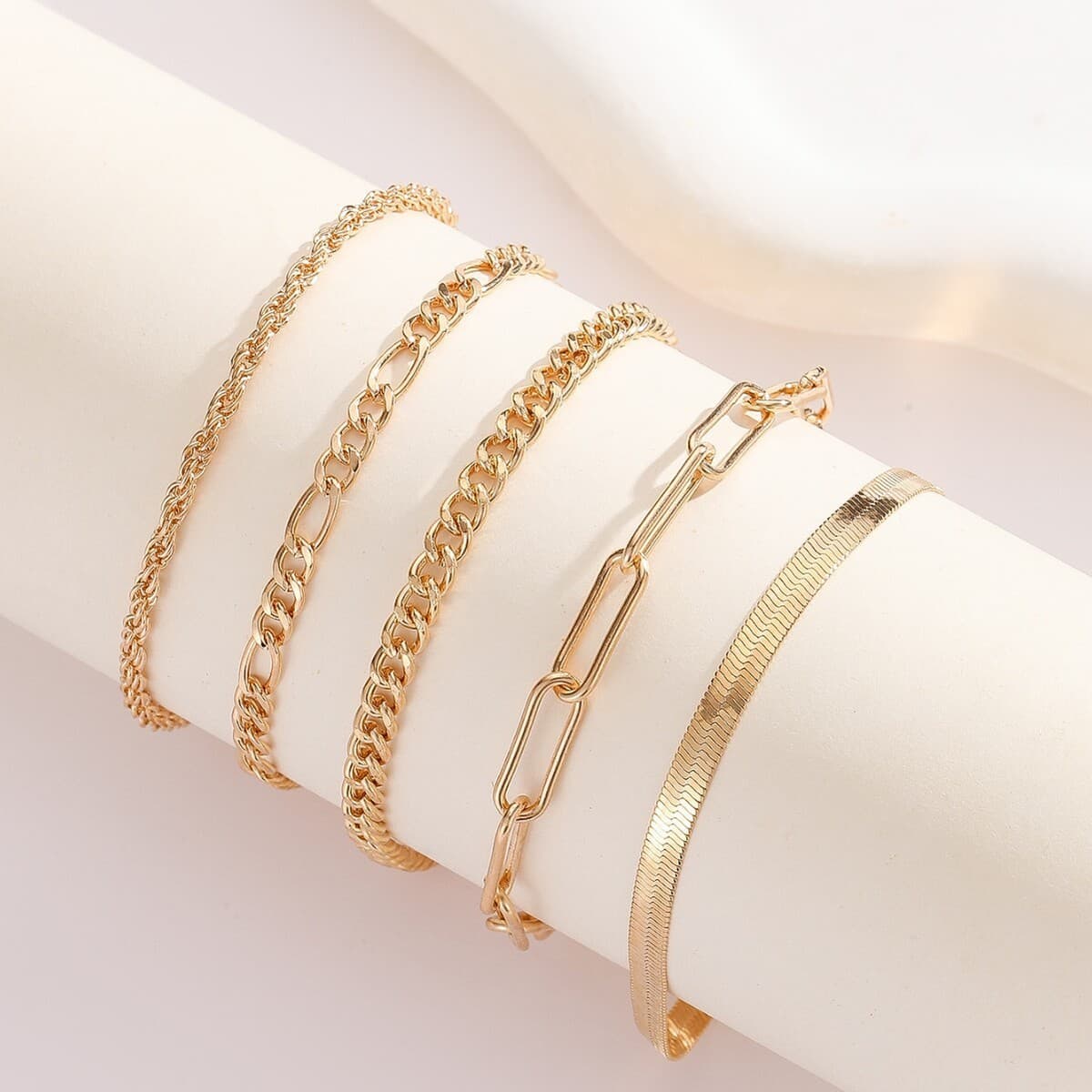 Внешняя торговля трансграничный набор ювелирных изделий персонализированный браслет новый комбинированный сплав