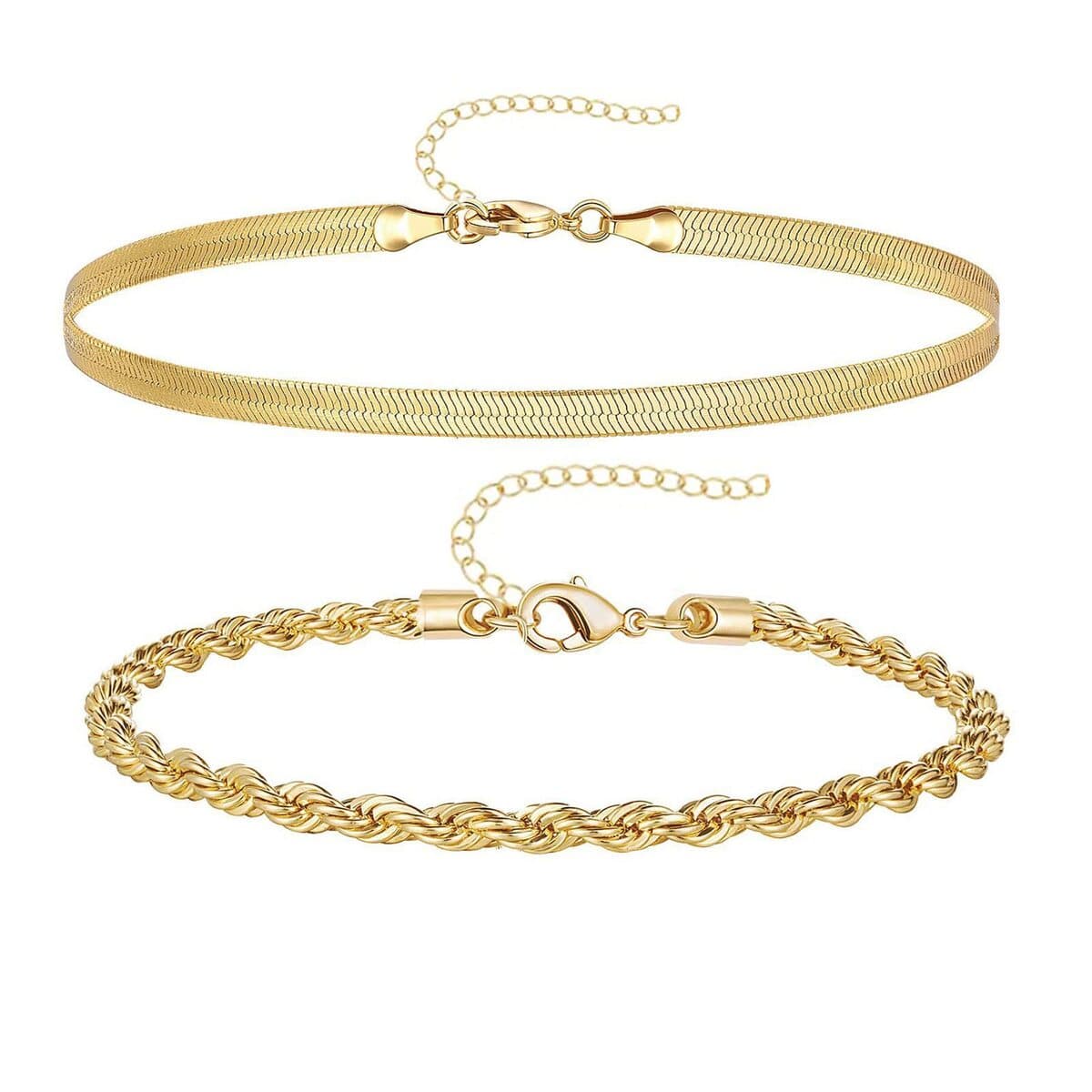 Внешняя торговля трансграничный набор ювелирных изделий персонализированный браслет новый комбинированный сплав