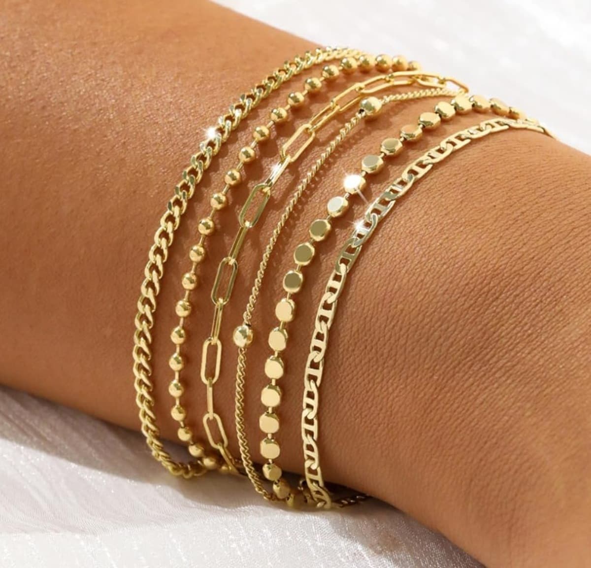 Внешняя торговля трансграничный набор ювелирных изделий персонализированный браслет новый комбинированный сплав