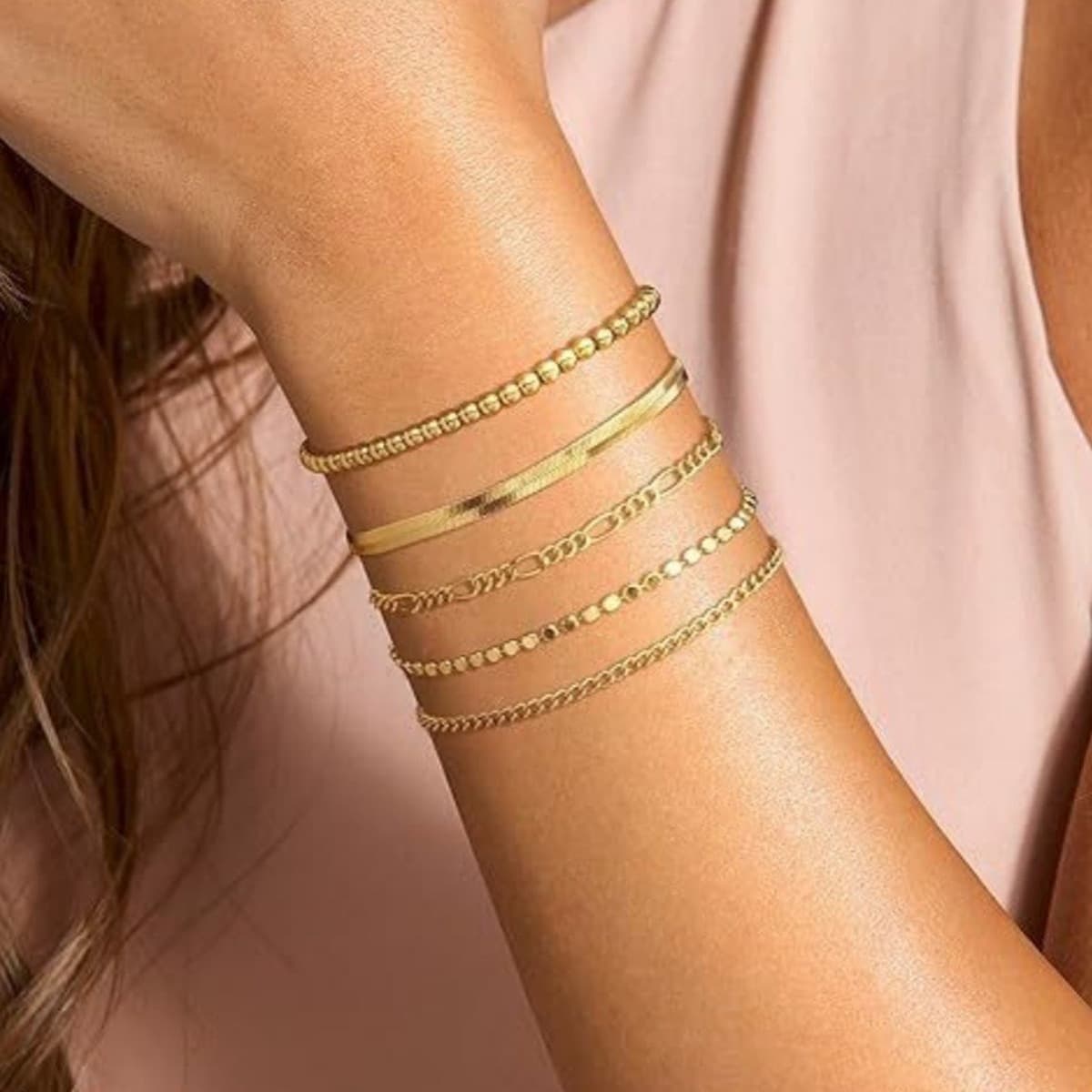 Внешняя торговля трансграничный набор ювелирных изделий персонализированный браслет новый комбинированный сплав