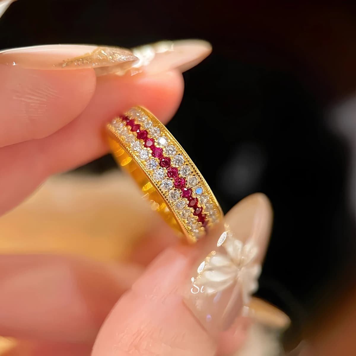 Maiska S925 Серебряный позолоченный сверкающий ожерелье из розы тяжелой промышленности ретро премиум-класса легкий...