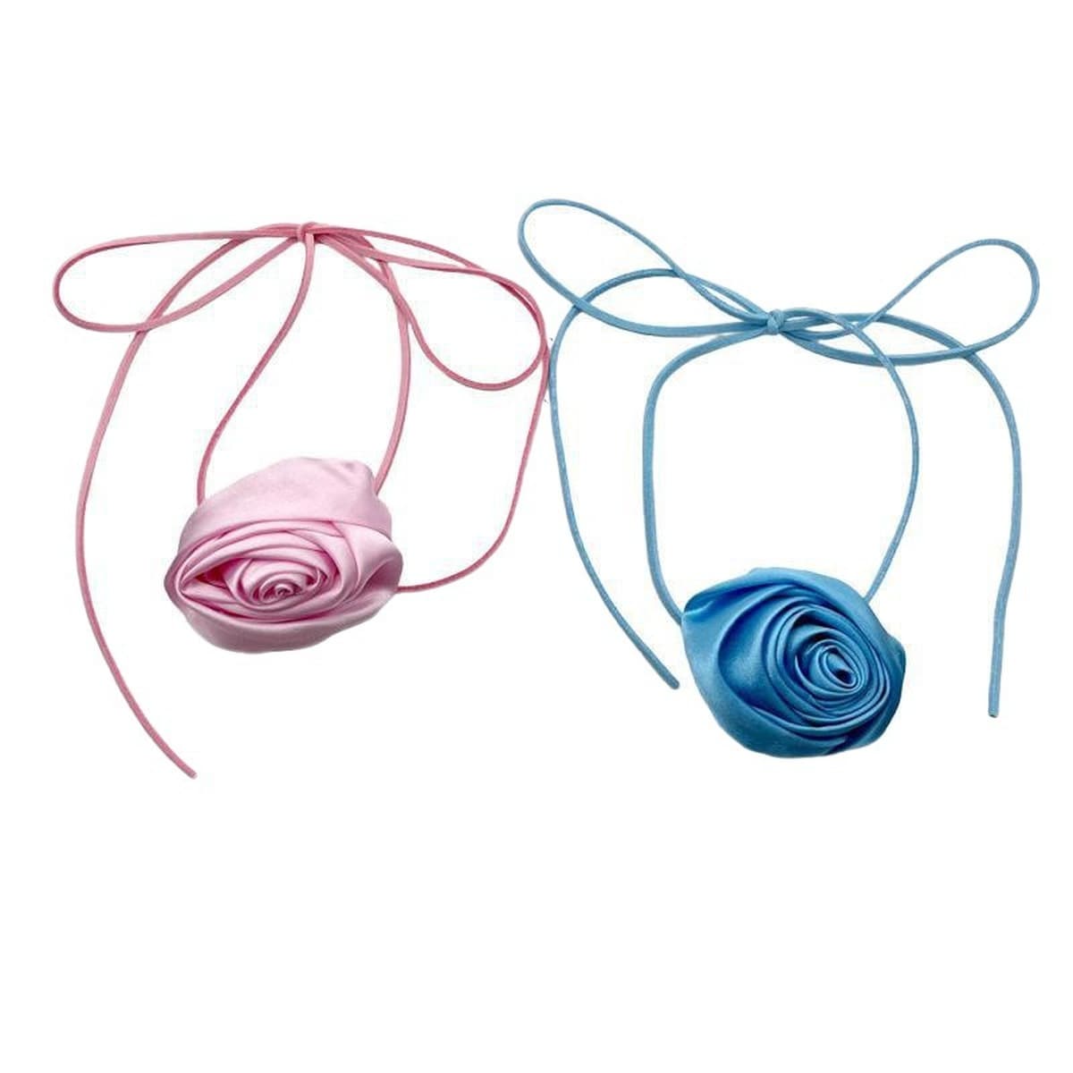 Южная Корея новое розовое ожерелье милая крутая девушка цветок кружевной воротник цепочка женские аксессуары