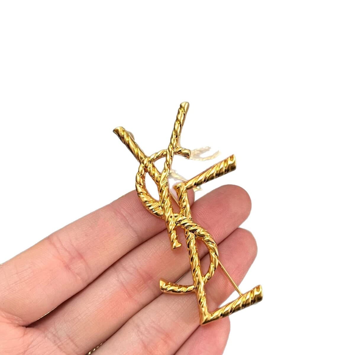 Shengjia Y Home весна и осень новый Y алфавит правильный высокий выпуск броши для мужчин и женщин одинаковые костюмы рубашки...