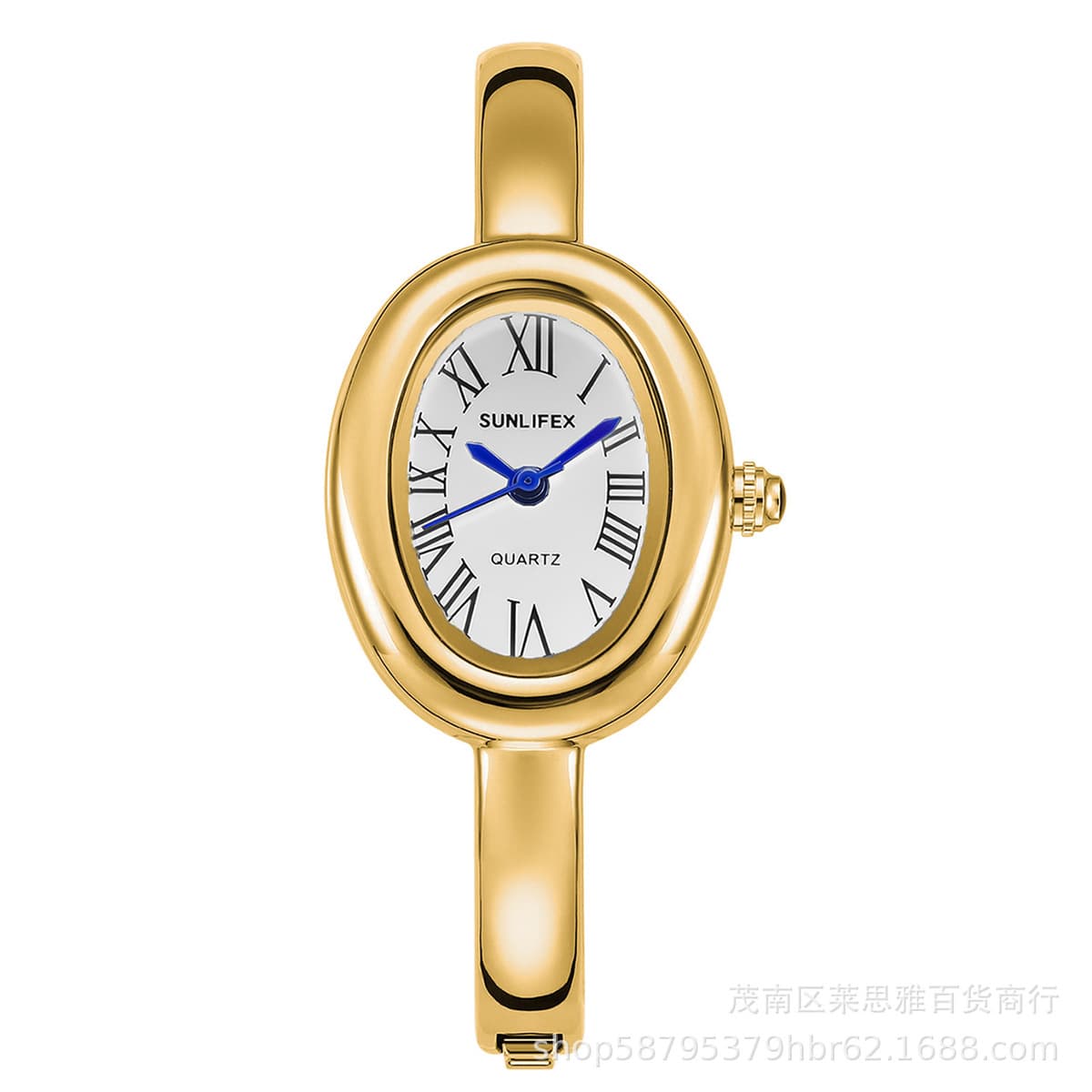 Sunlifex браслет ванны часы маленький циферблат нишевая легкая роскоши высокого уровня римская шкала овальные часы