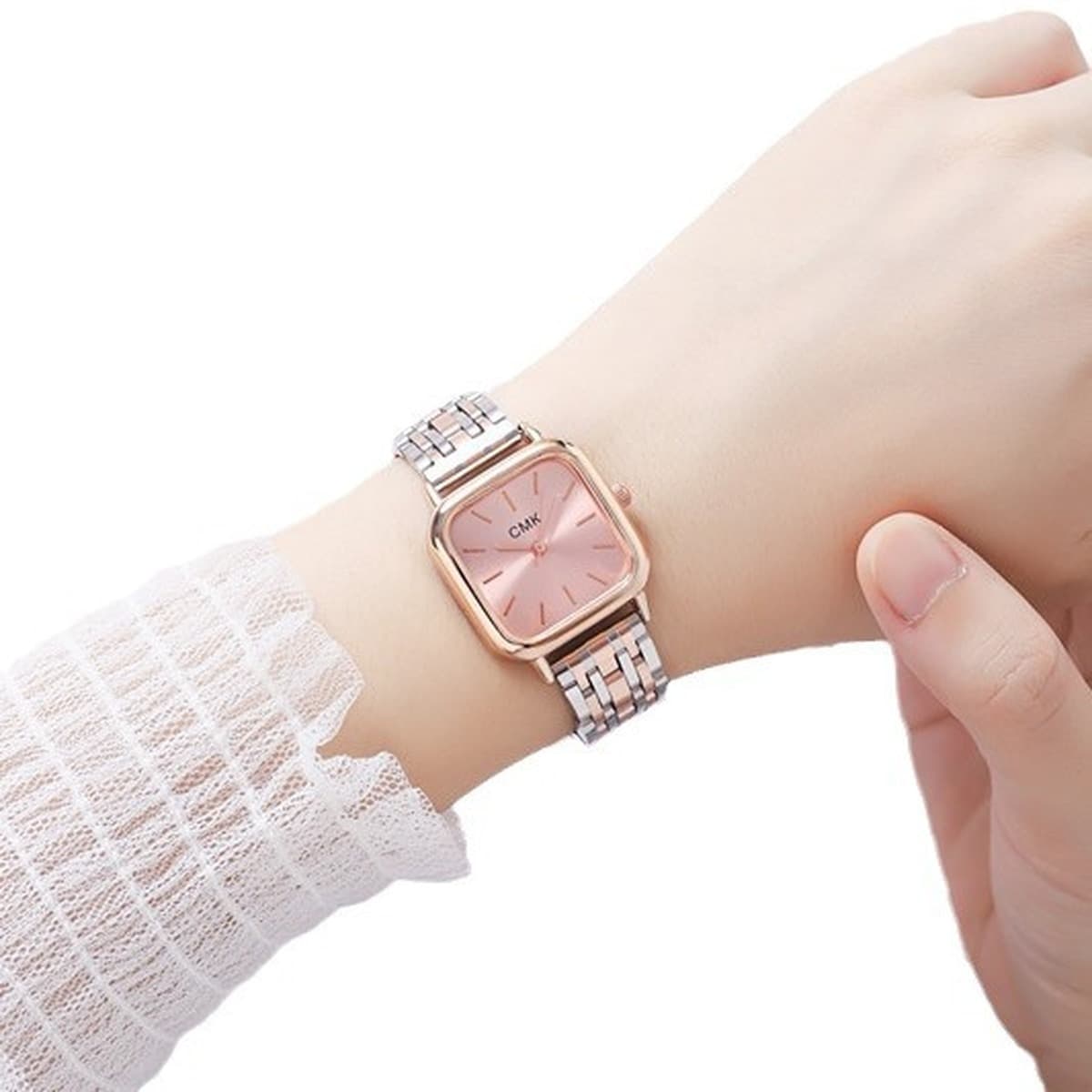 Новые женские часы-браслет для международной торговли, модные, простые, элегантные, компактные часы-браслет, женские часы со...