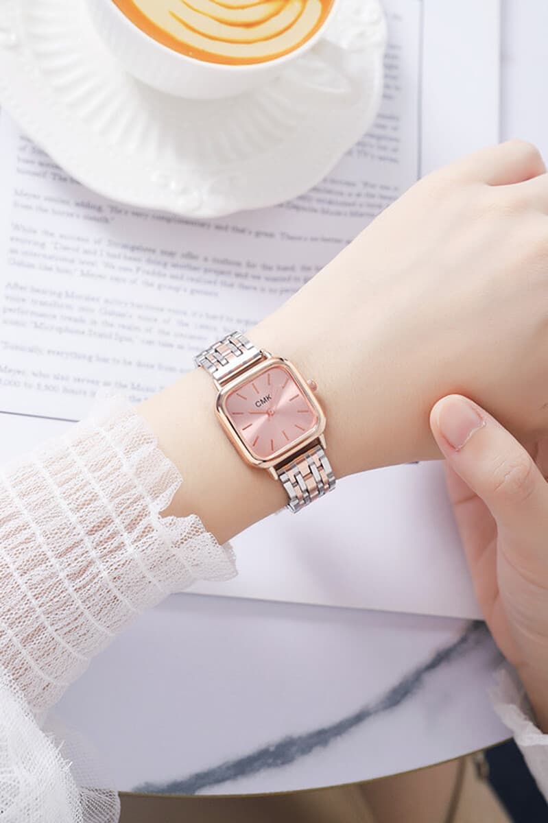 Новые женские часы-браслет для международной торговли, модные, простые, элегантные, компактные часы-браслет, женские часы со...
