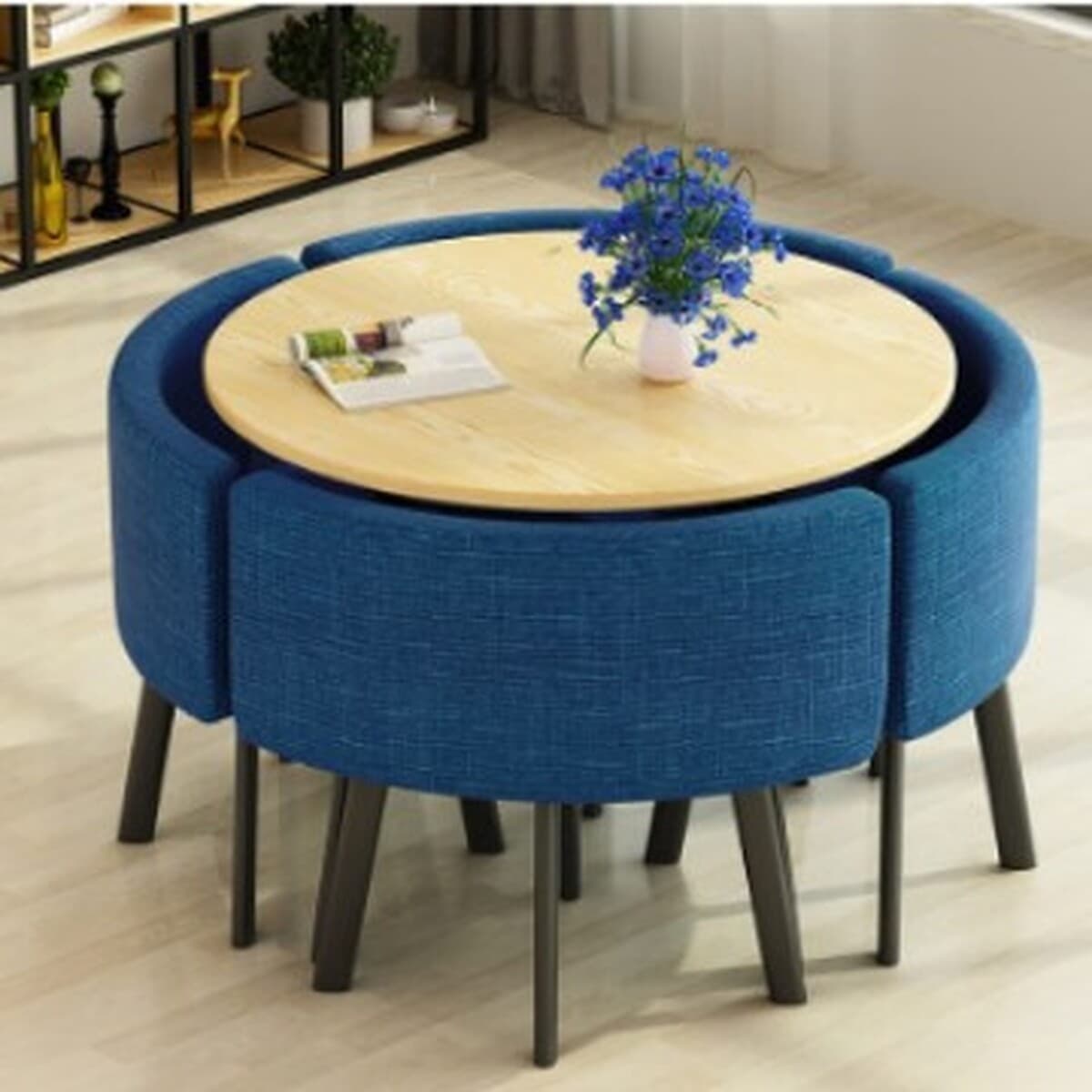 Съемный обеденный стол для дома, небольшой квартиры, обеденный стол, магазин, стол для переговоров на тротуарке и стул,...