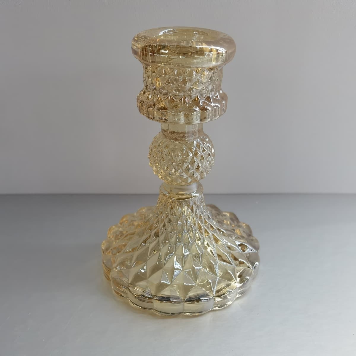 Простой стеклянный подсвечник в европейском стиле, гостиничный бытовой стержень, восковая основа, романтический обеденный...