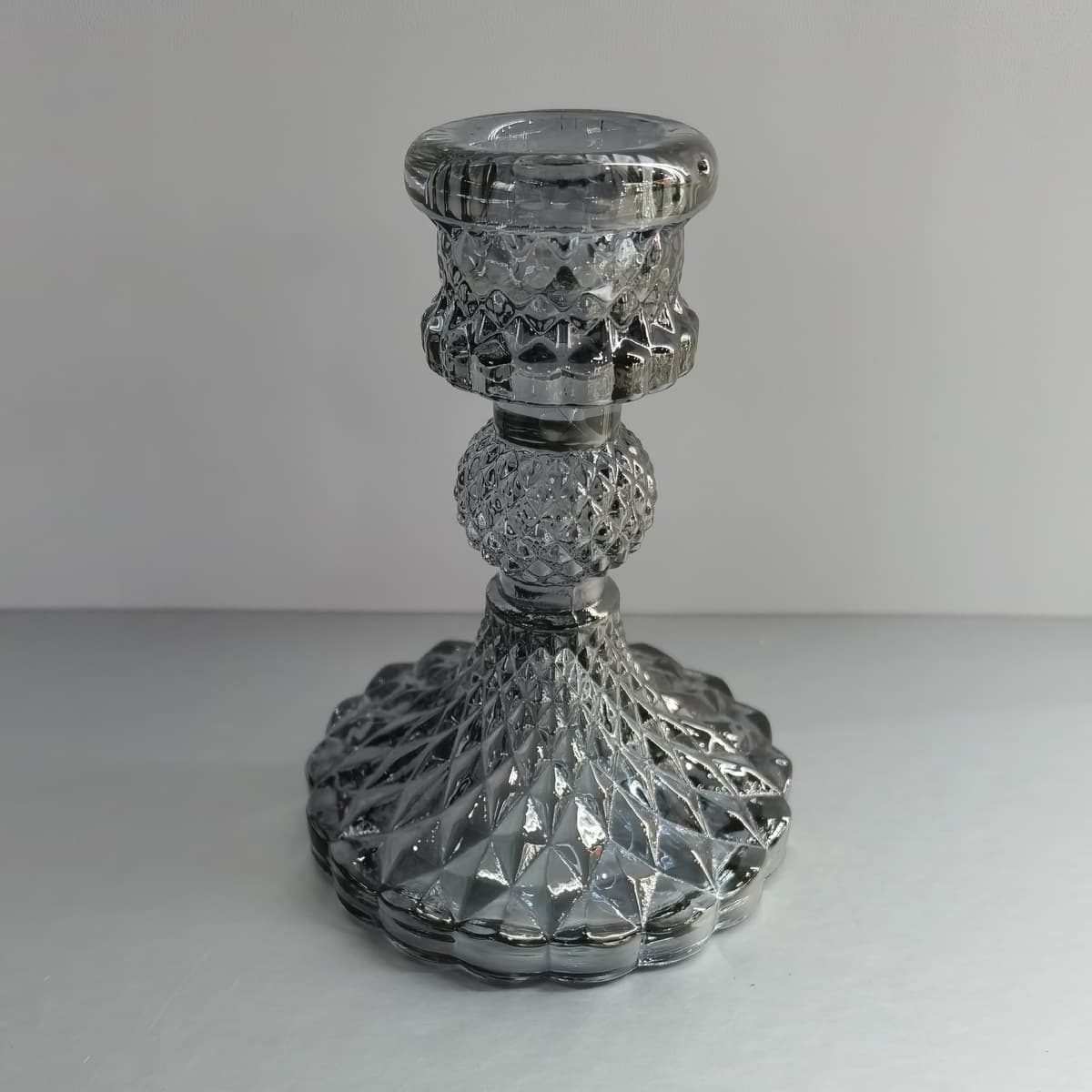 Простой стеклянный подсвечник в европейском стиле, гостиничный бытовой стержень, восковая основа, романтический обеденный...