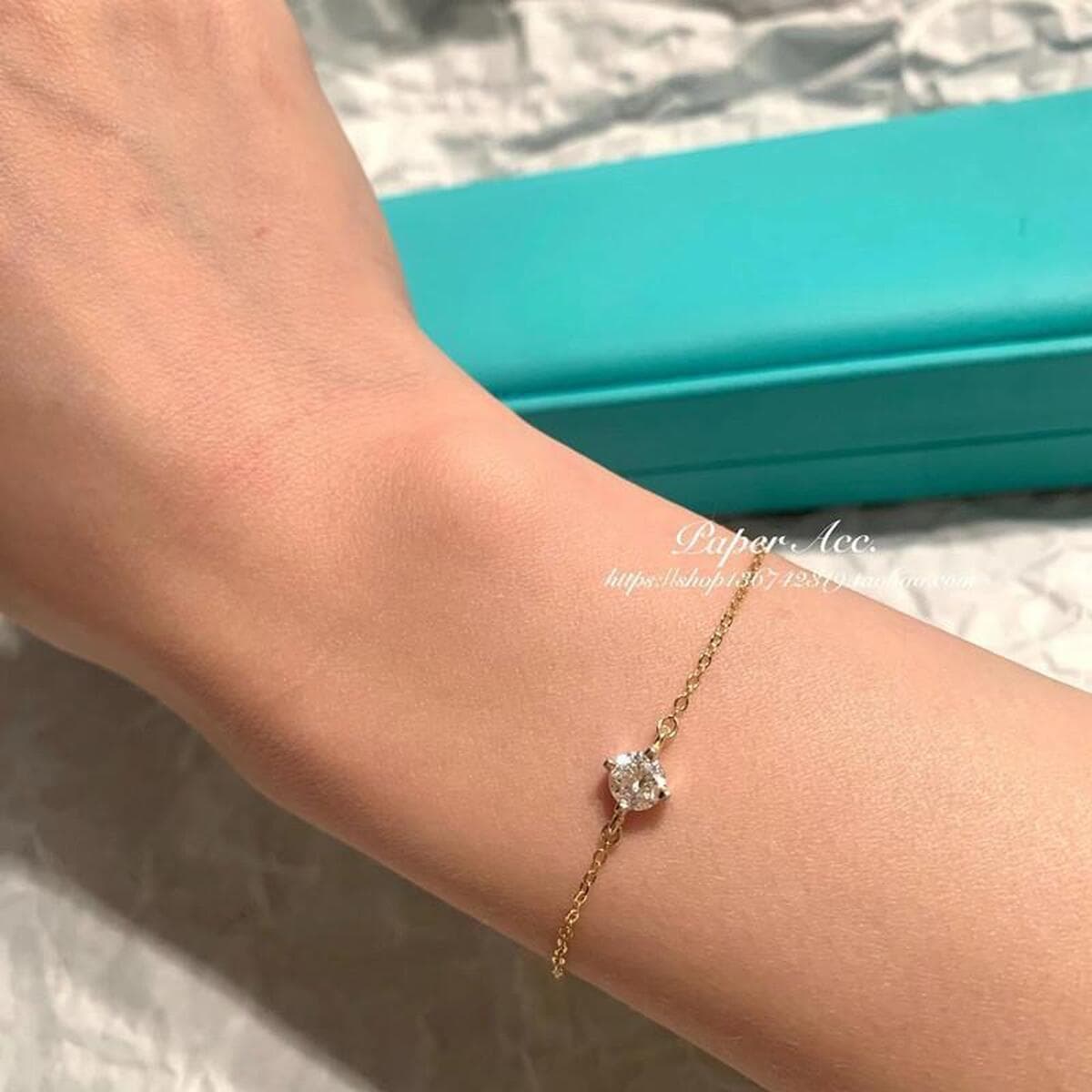 Моделирование дрели Одиночная дрель Браслет с четырьмя когтями в стиле ins Элегантная ниша Розовое золото Летний свет для...