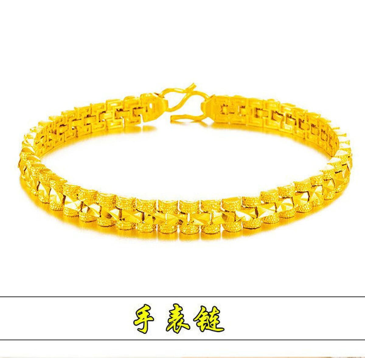 Корейский стильный браслет для женщин, дизайн с цветами и бабочками, имитация золота, толстое золотое покрытие 1:1, женская...